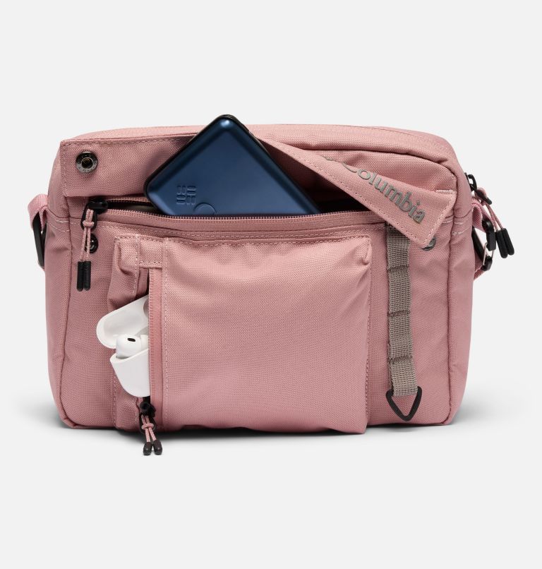 Unisex Street Transit Side Bag, Color: Eraser Pink, Iron, Canoe, image 7