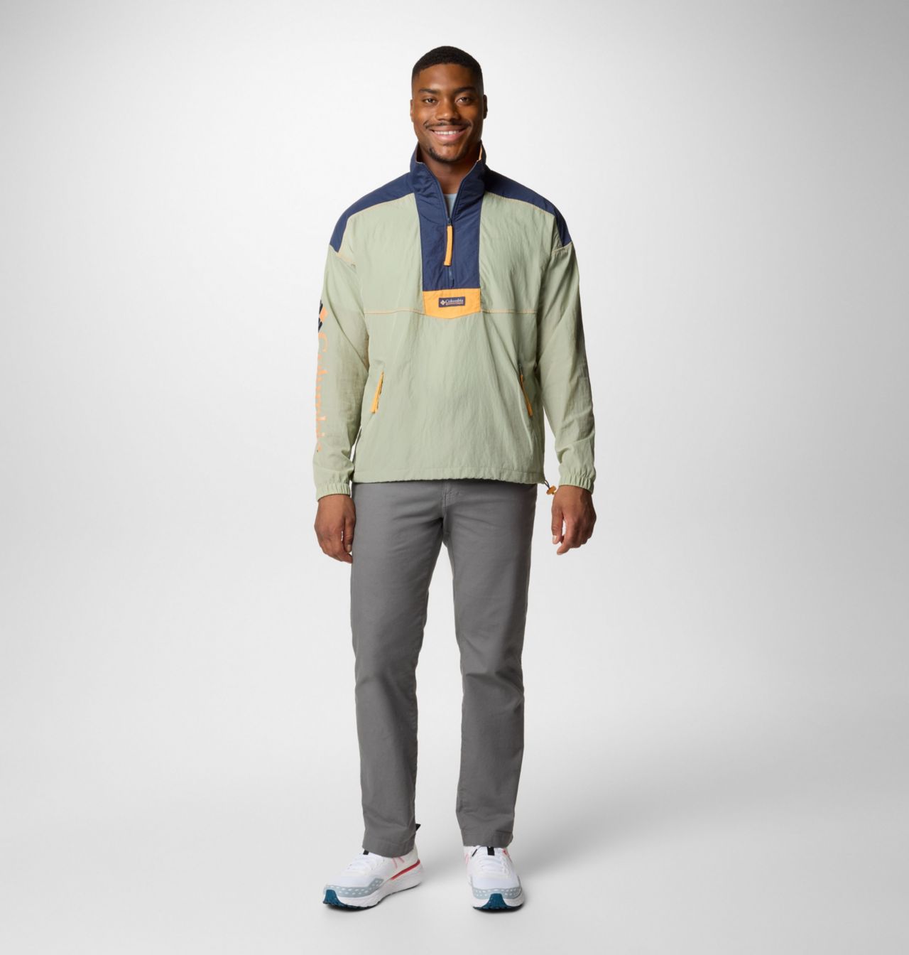 Men's Riptide™ II Retro Windbreaker Anorak | 348 | S 2