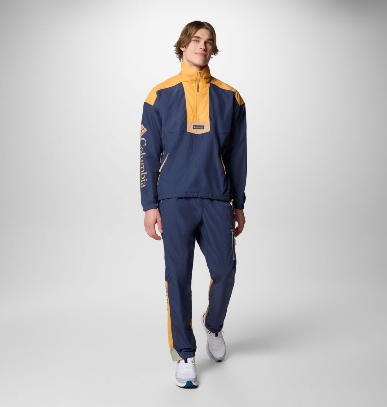 Men's Riptide™ II Retro Windbreaker Anorak | 466 | XXS 2