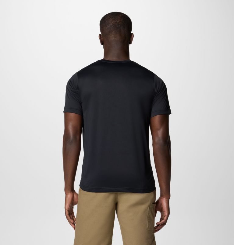 Camiseta técnica con bolsillo Hike para hombre, Color: Black, image 2