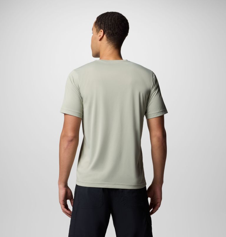 Camiseta técnica con bolsillo Hike para hombre, Color: Safari, Greenscape, image 2