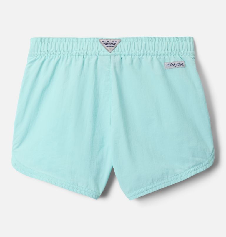 Girls' PFG Backcast II Shorts, Color: Gulf Stream, image 2