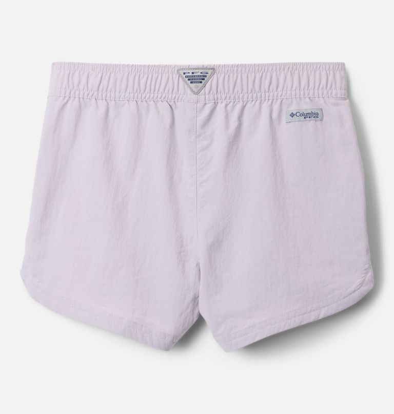 Girls' PFG Backcast II Shorts, Color: Lavender Pearl, image 2
