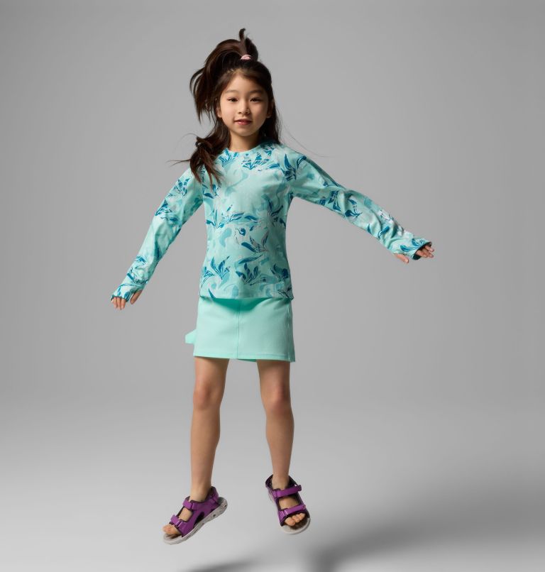 Girls' Tidal II Skort, Color: Gulf Stream, image 1