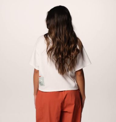 売れ筋商品|||コロンビア カットソー トップス レディース Cove Beach Cropped Pocket T-Shirt - Women's Canoe/Black Columbia Cove Beach Cropped Pocket T-Shirt - Women's - Clothing