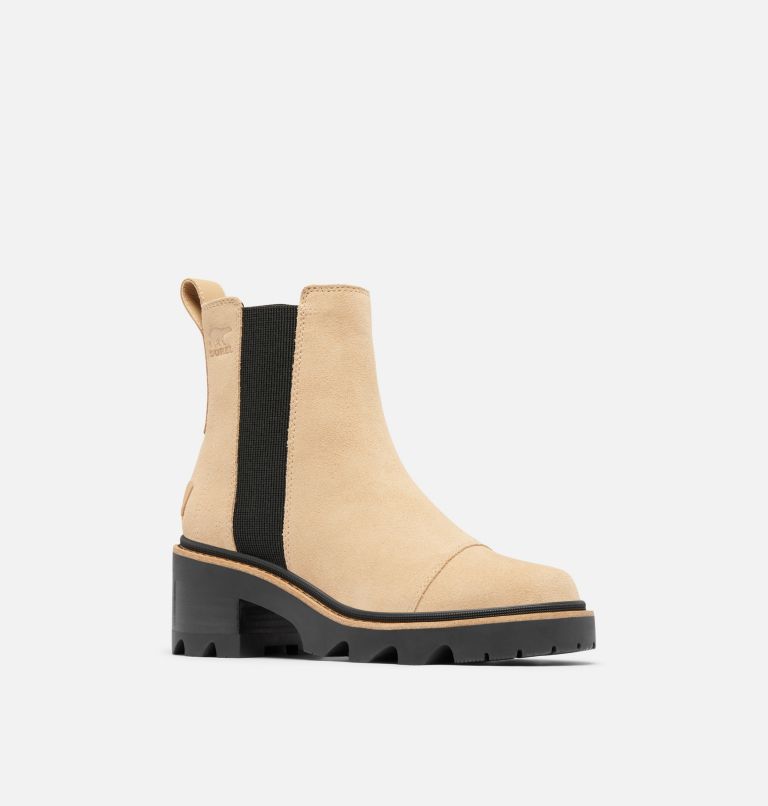 JOAN NOW Women's Chelsea Boot, Color: Canoe, Black, image 7