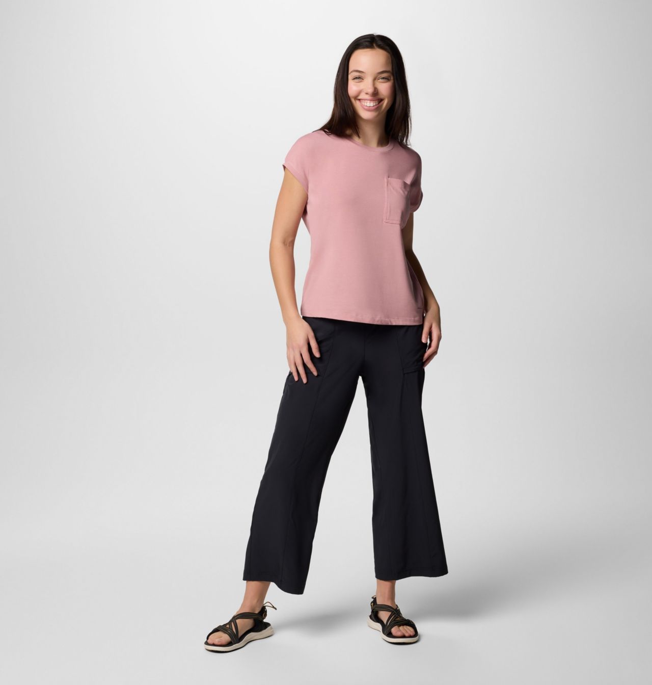 Women's Boundless Beauty™ Wide Capris II | 010 | S | C 6