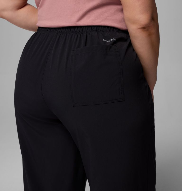 Women's Boundless Beauty Wide Capris II - Plus Size, Color: Black, image 6