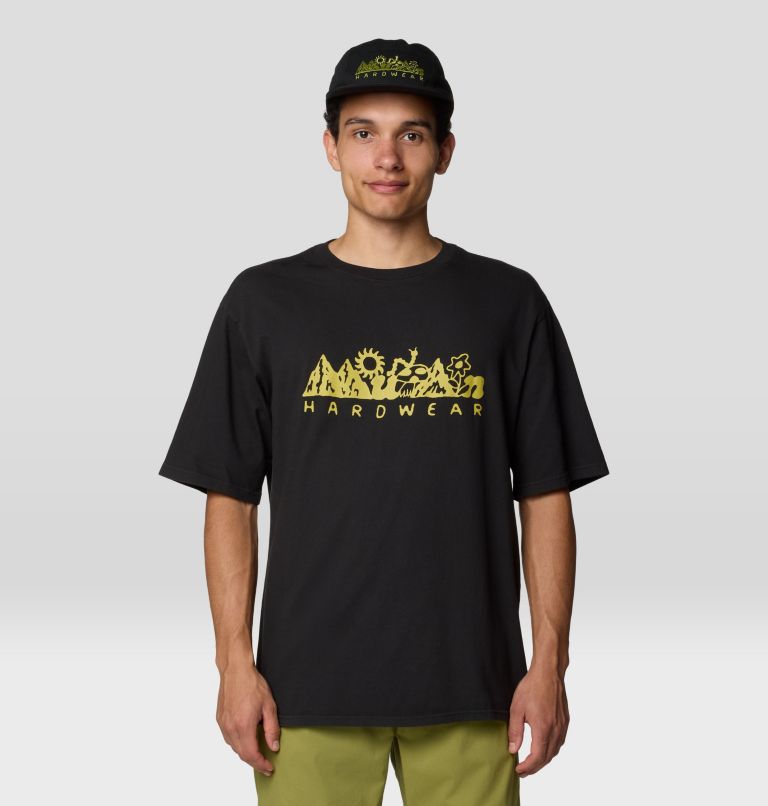 Men's MHW Sun Stash Collab Short Sleeve, Color: Stealth Grey, image 6