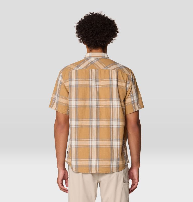 Men's Cottonwood Lite Short Sleeve Shirt, Color: Buck Convoy Plaid, image 2