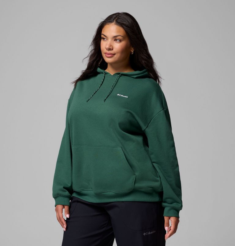 Women's Aldermore Hoodie - Plus Size, Color: Rain Forest, image 4