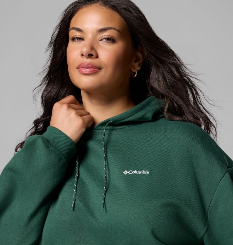 Women's Aldermore Hoodie - Plus Size, Color: Rain Forest, image 5