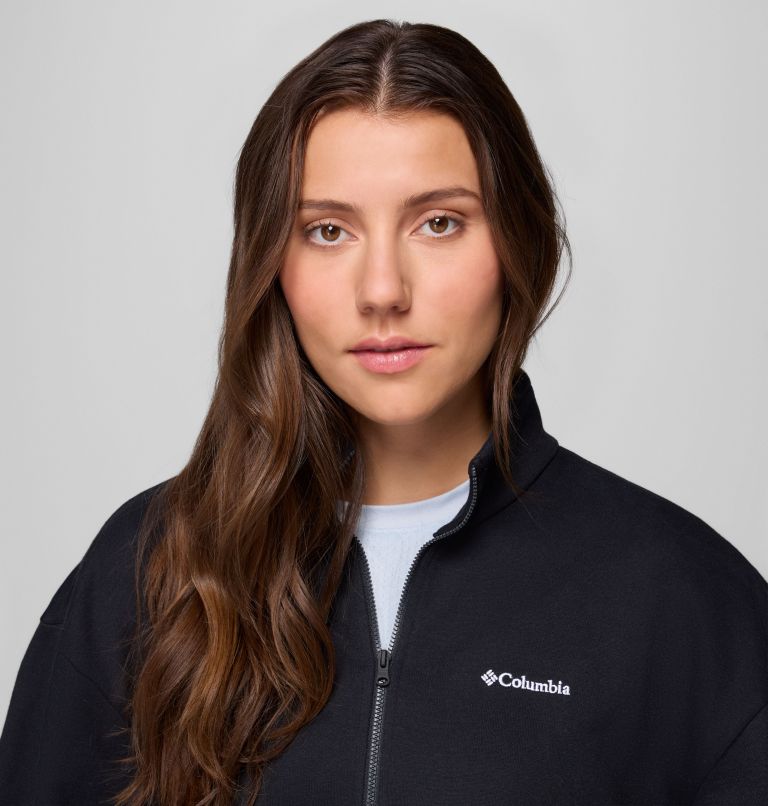 Women's Aldermore Half Zip Fleece Pullover, Color: Black, image 4