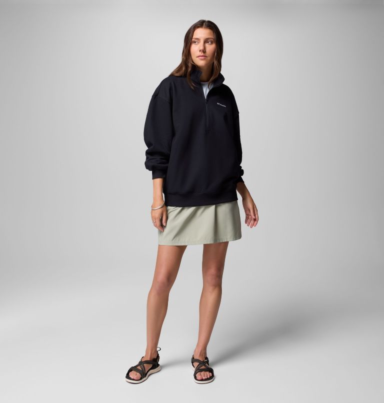 Women's Aldermore Half Zip Fleece Pullover, Color: Black, image 5