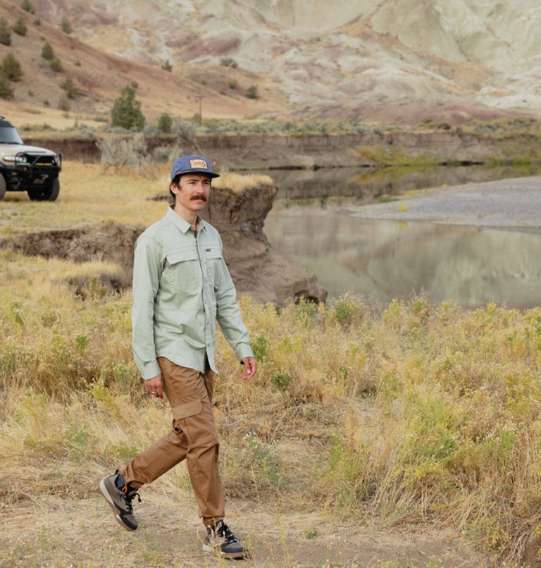 Men's Landroamer Twill Cargo Pants, Color: Delta, image 10