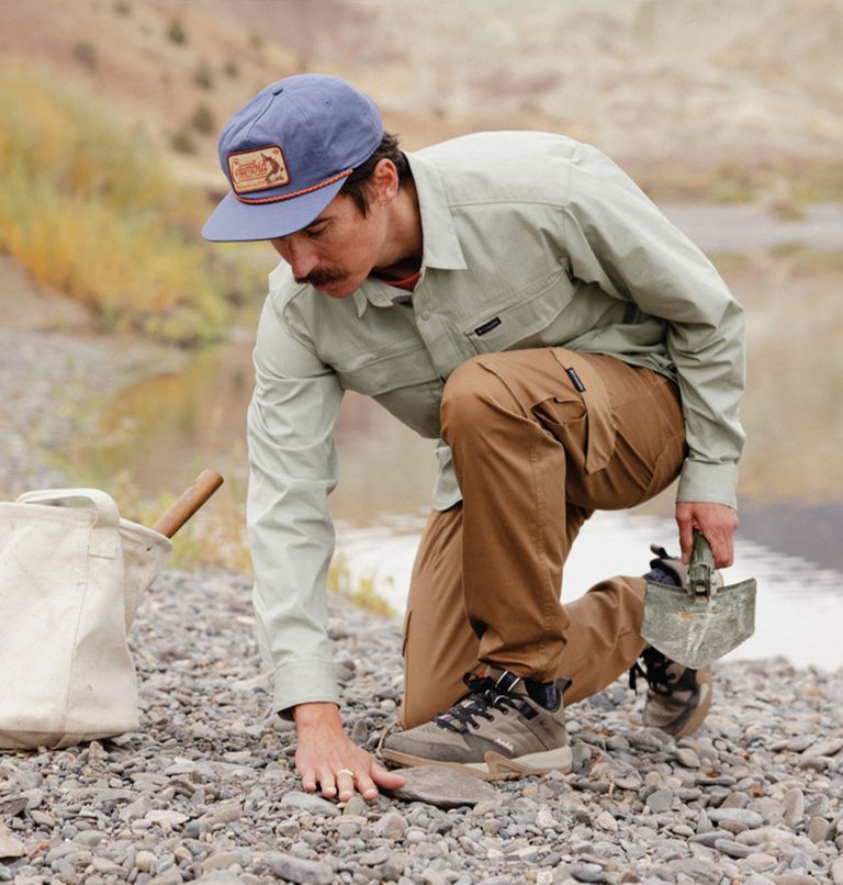 Men's Landroamer Twill Cargo Pants, Color: Delta, image 12