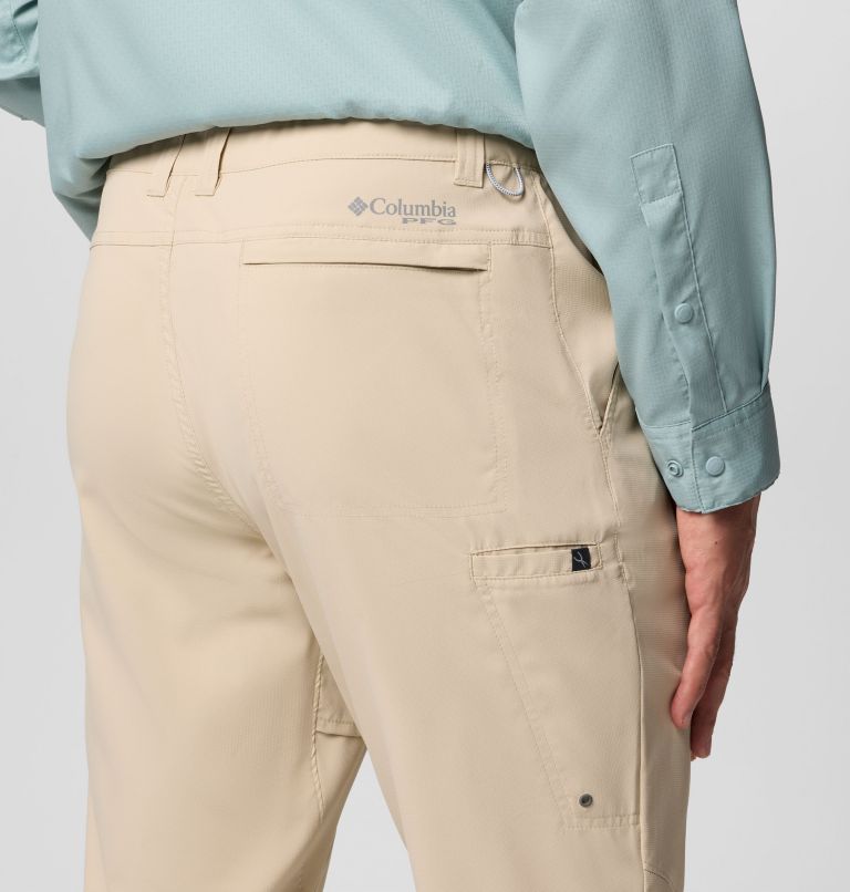 Men's PFG Shadowcaster Guide Pants, Color: Ancient Fossil, image 6