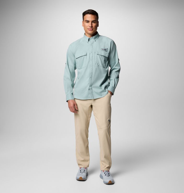 Men's PFG Shadowcaster Guide Pants, Color: Ancient Fossil, image 2