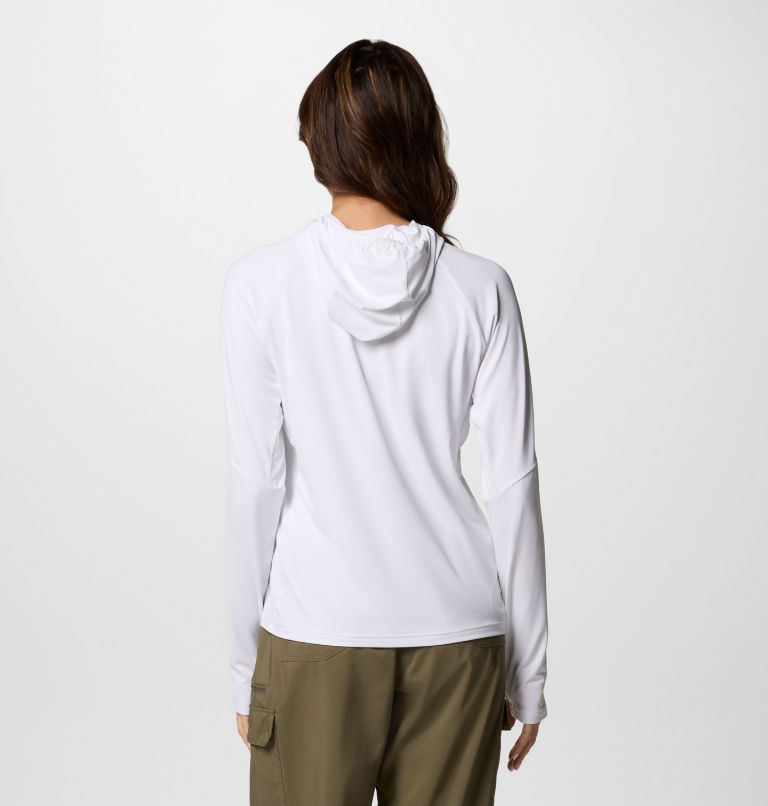 Women's Skien Valley Hoodie, Color: White, image 2