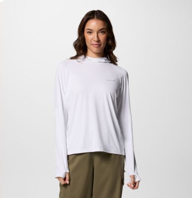 Women's Skien Valley Hoodie, Color: White, image 1