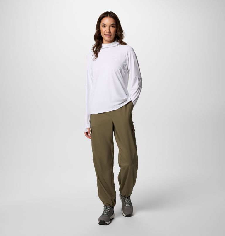 Women's Skien Valley Hoodie, Color: White, image 6