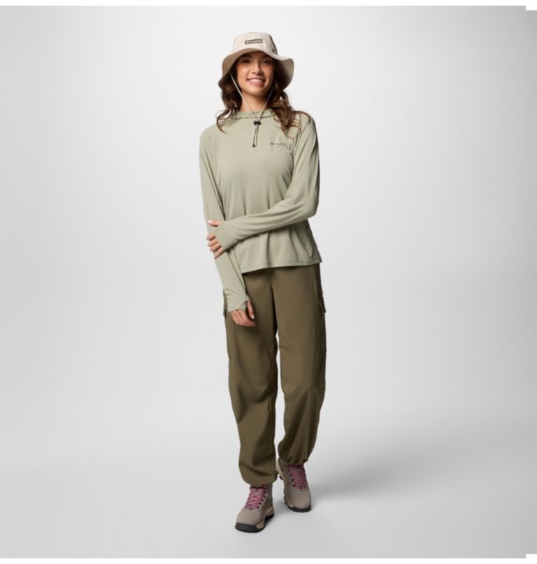 Women's Skien Valley Hoodie, Color: Safari, image 7