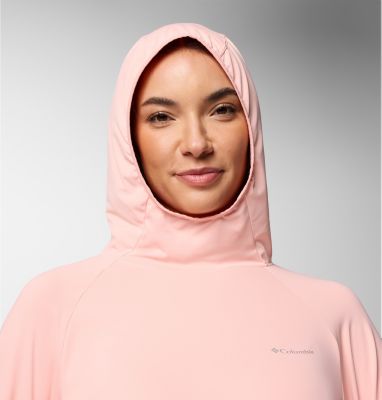 Women's Skien Valley Hoodie, Color: Pink Sand, image 4