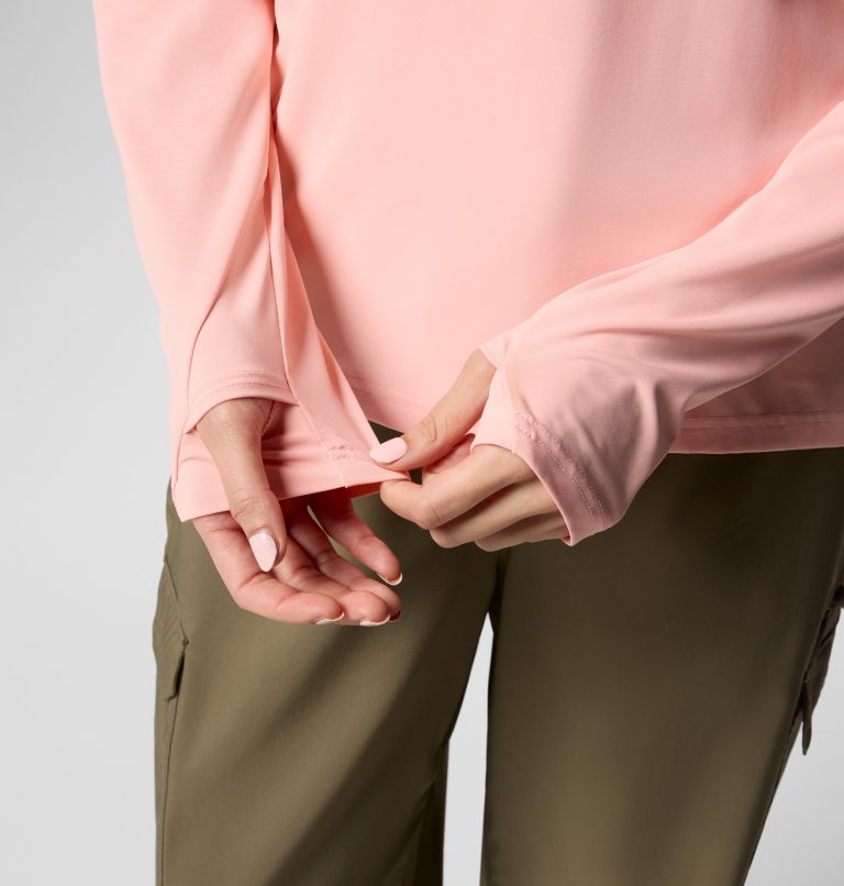 Women's Skien Valley Hoodie, Color: Pink Sand, image 5