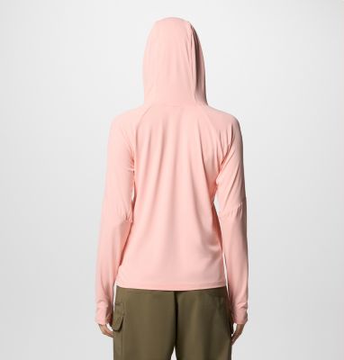 Women's Skien Valley Hoodie, Color: Pink Sand, image 2