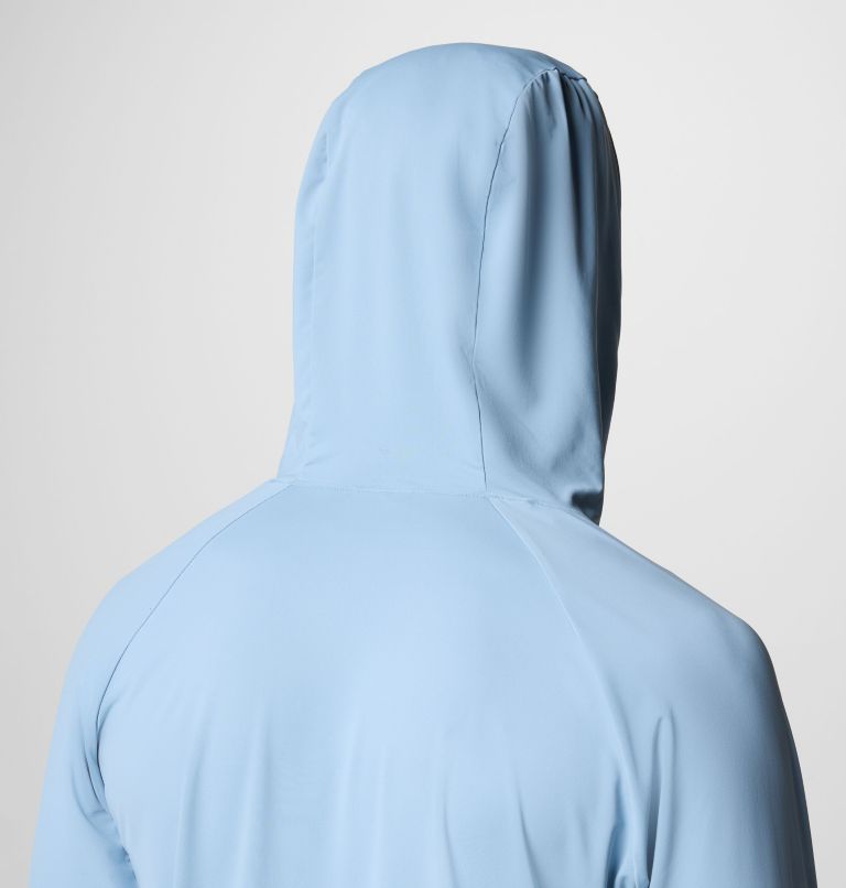 Men's Skien Valley Hoodie, Color: Ripple Blue, image 6