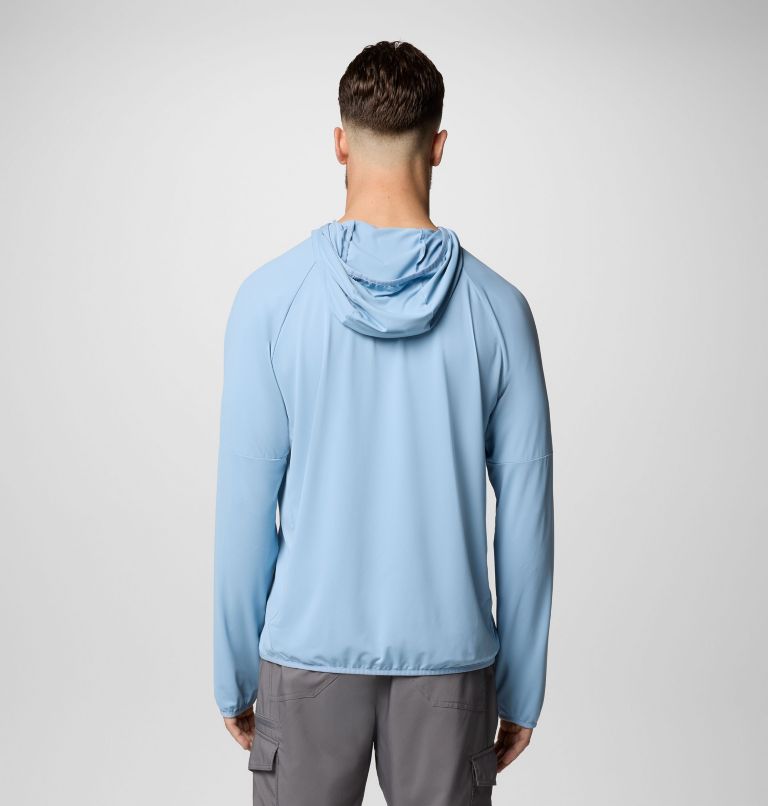 Men's Skien Valley Hoodie, Color: Ripple Blue, image 3