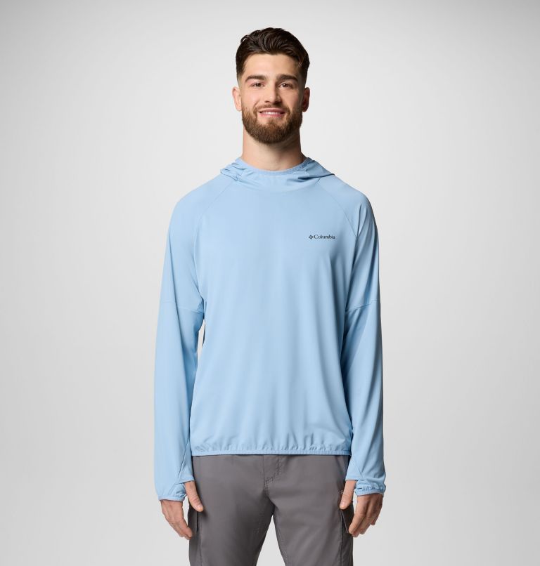 Men's Skien Valley Hoodie, Color: Ripple Blue, image 1