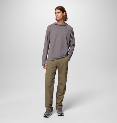 Felpa con cappuccio Skien Valley da uomo, Color: City Grey, image 2