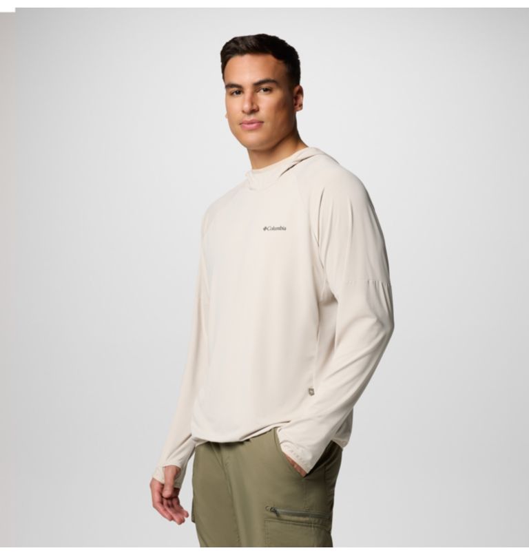 Men's Skien Valley Hoodie, Color: Dark Stone, image 3