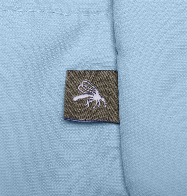Men's Skien Valley Long Sleeve Shirt, Color: Ripple Blue, image 10
