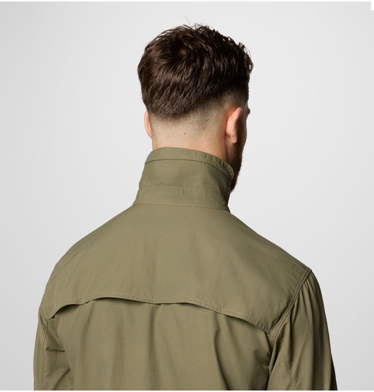 Men's Skien Valley Shirt, Color: Stone Green, image 6