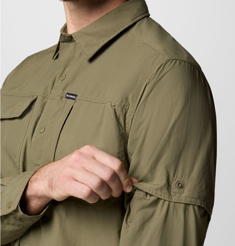 Men's Skien Valley Shirt, Color: Stone Green, image 7