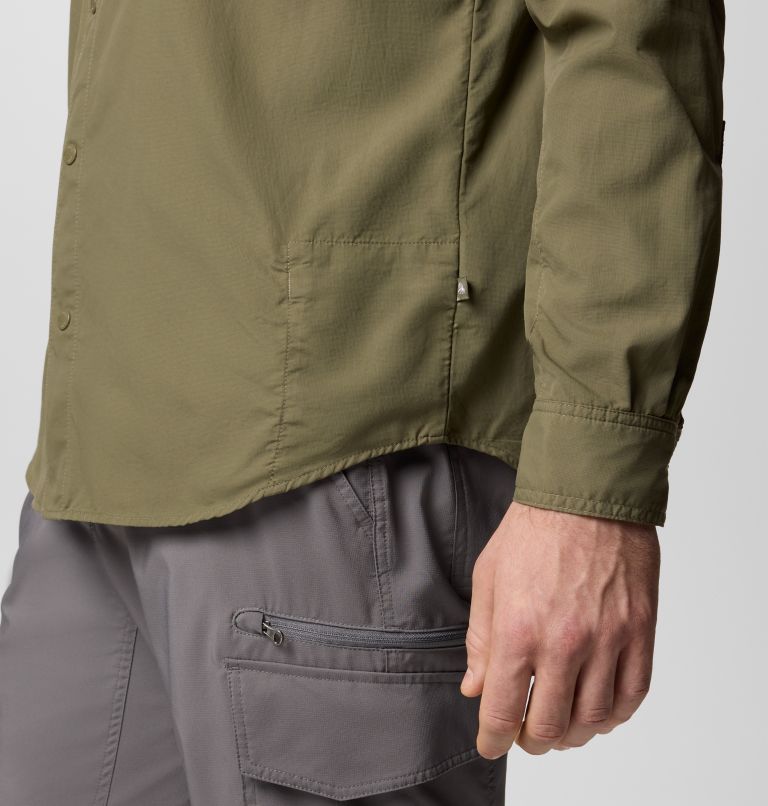 Men's Skien Valley Shirt, Color: Stone Green, image 8