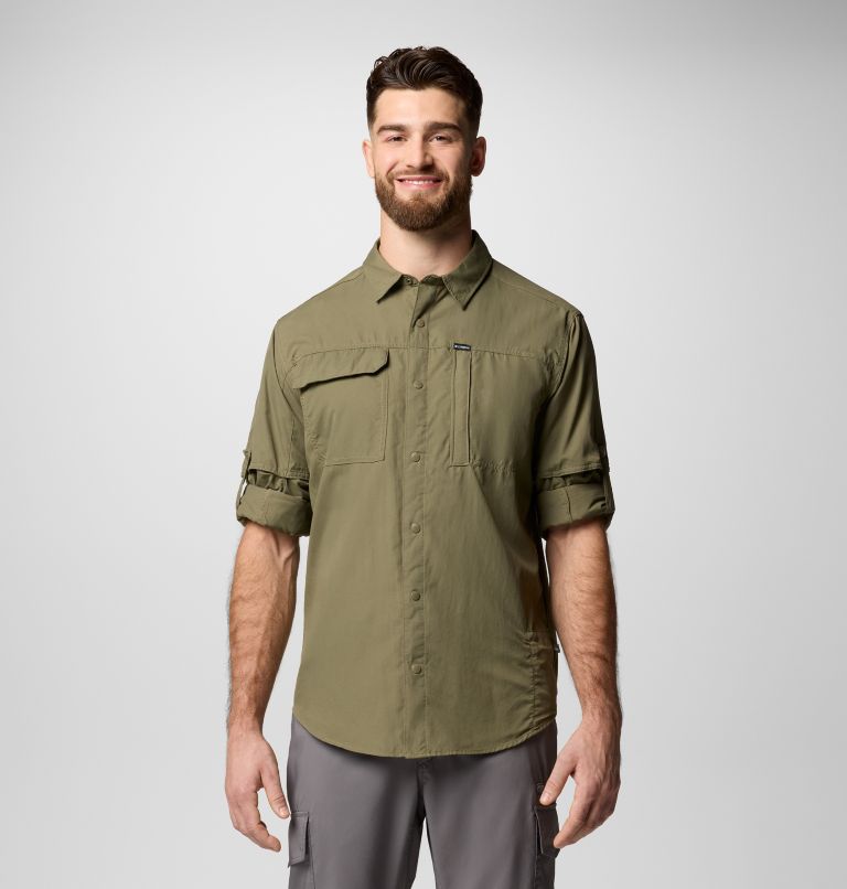 Men's Skien Valley Shirt, Color: Stone Green, image 9