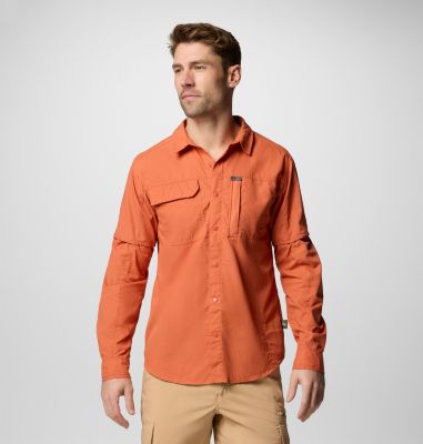 Men's Skien Valley Shirt, Color: Tuscan, image 1