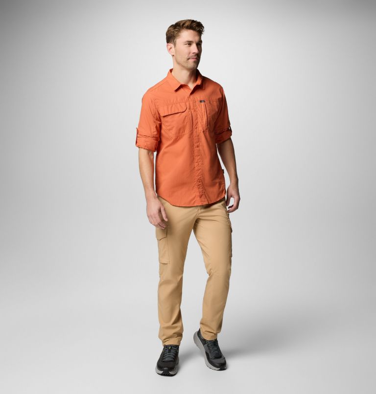 Men's Skien Valley Shirt, Color: Tuscan, image 2
