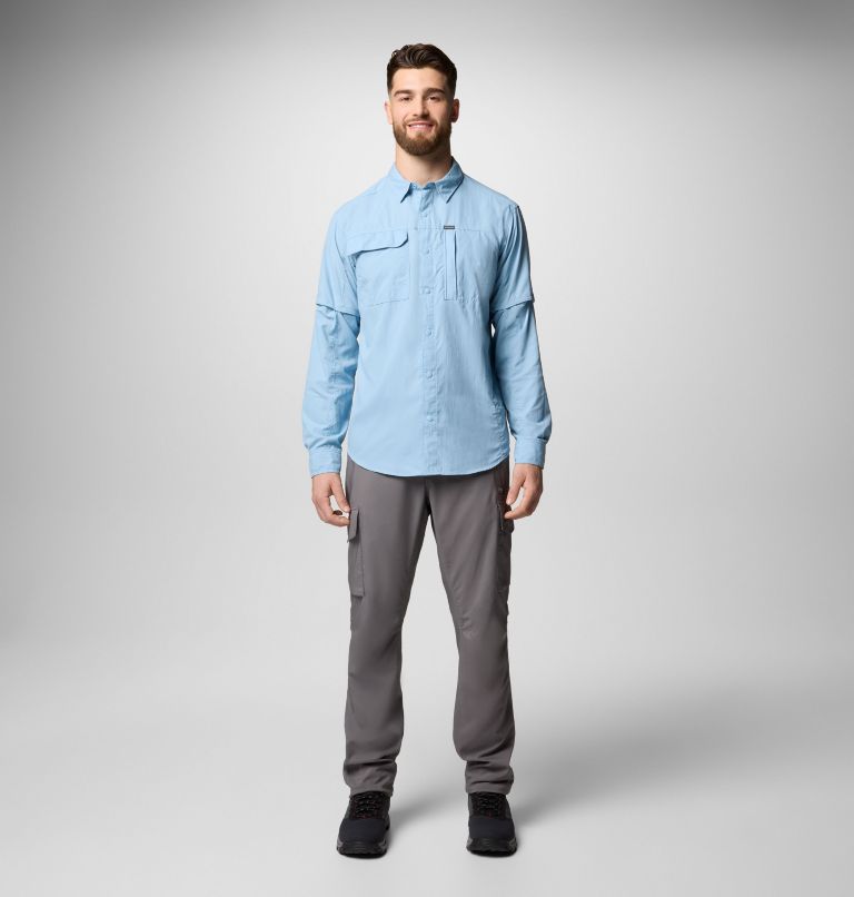 Men's Skien Valley Cargo Pants, Color: City Grey, image 2