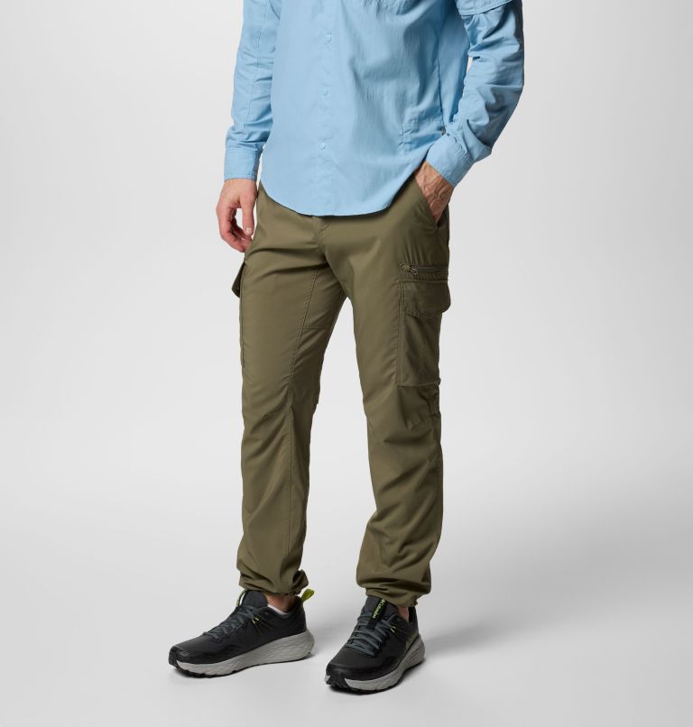 Men's Skien Valley Cargo Pants, Color: Stone Green, image 4