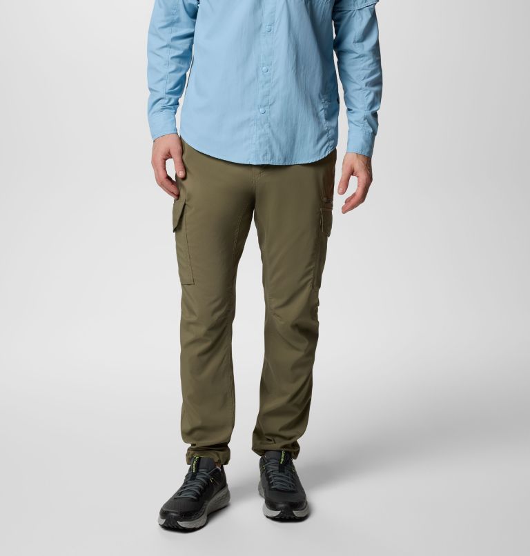 Men's Skien Valley Cargo Pants, Color: Stone Green, image 1