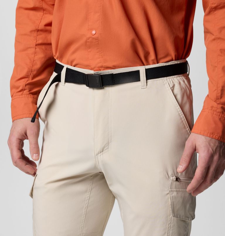 Men's Skien Valley Cargo Hiking Trousers, Color: Dark Stone, image 4