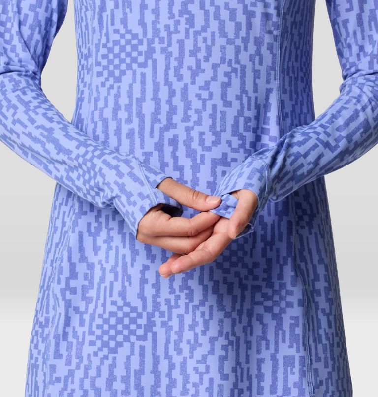 Women's Crater Lake Dress, Color: Light Illusion Digidaze Print, image 7