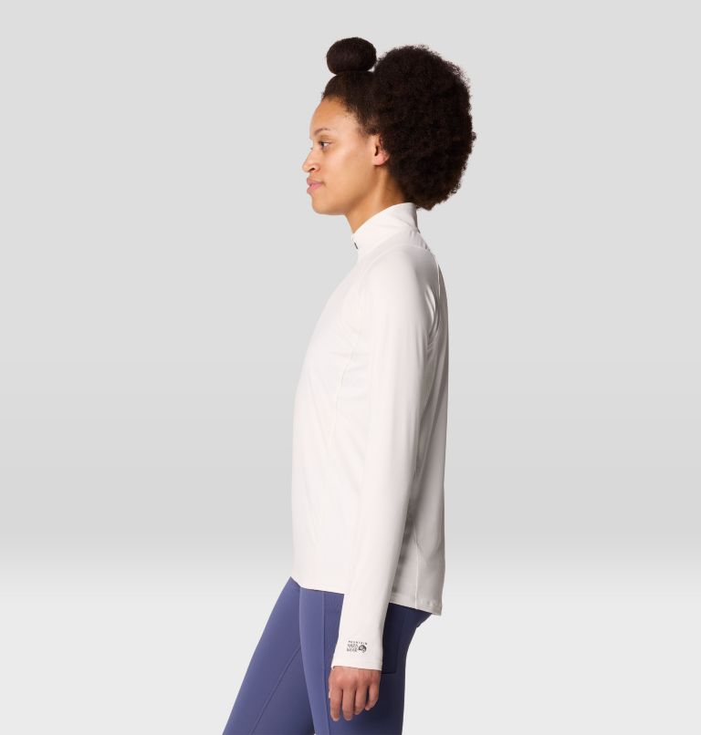Women's Crater Lake 1/2 Zip, Color: Fogbank, image 3