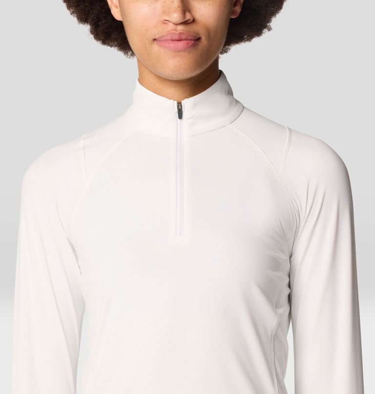 Women's Crater Lake 1/2 Zip, Color: Fogbank, image 4