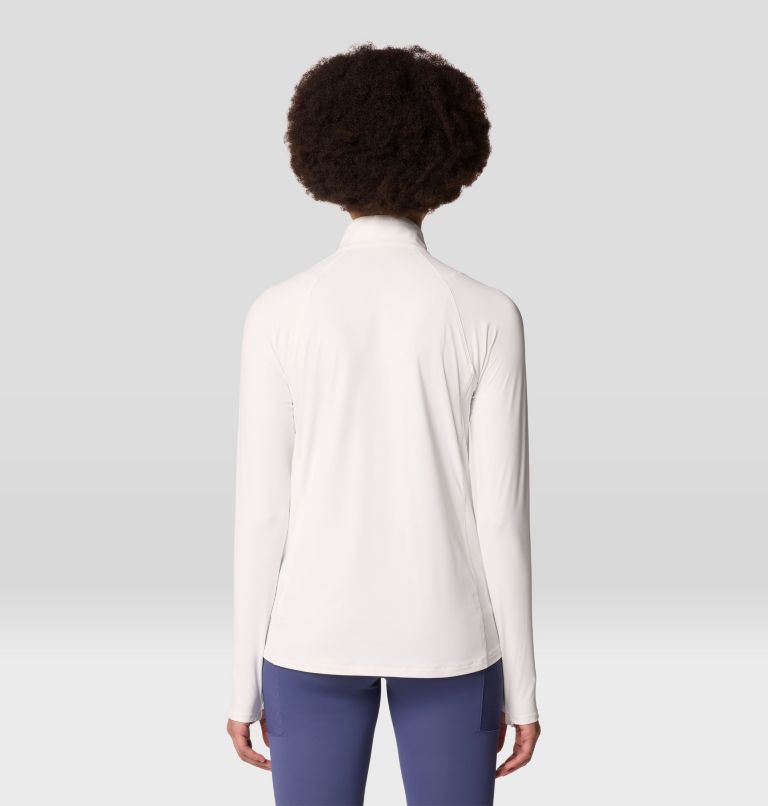 Women's Crater Lake 1/2 Zip, Color: Fogbank, image 2
