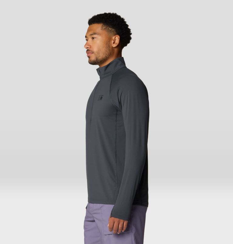 Men's Crater Lake 1/2 Zip, Color: Dark Storm, image 4